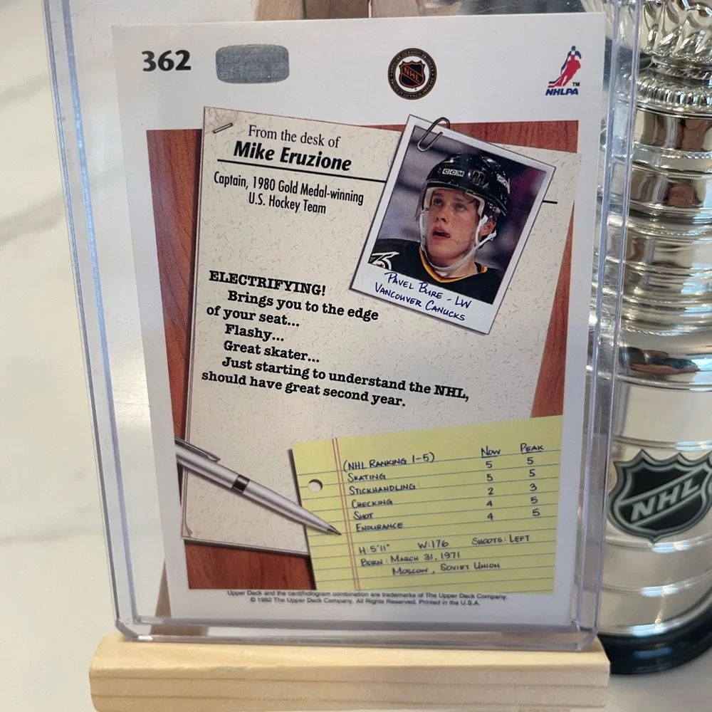 Panel Bure Rookie - Picture 2 of 2
